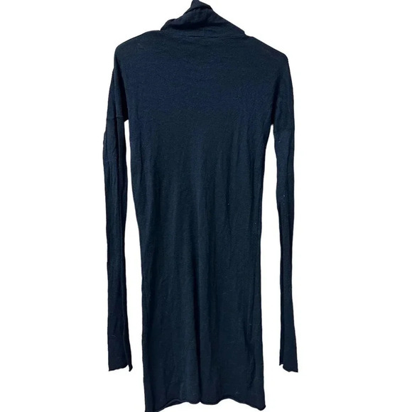 BCBGMaxazria silk/cotton blend bodycon turtleneck midi dress. Size small - Picture 2 of 6